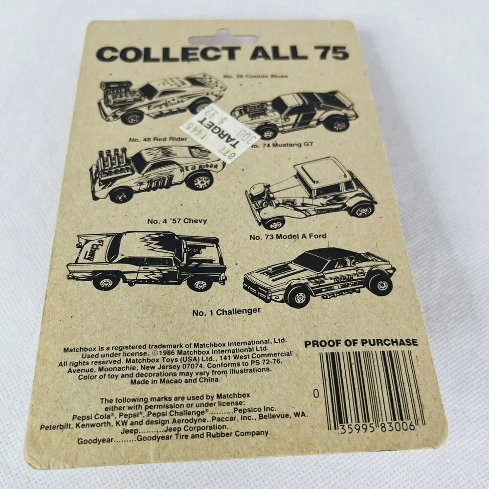 1933 Willys Street Rod 1/64th Scale Diecast by Matchbox‎